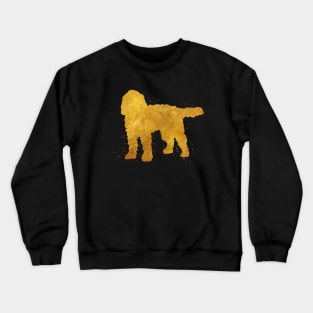 Cockapoo golden art Crewneck Sweatshirt